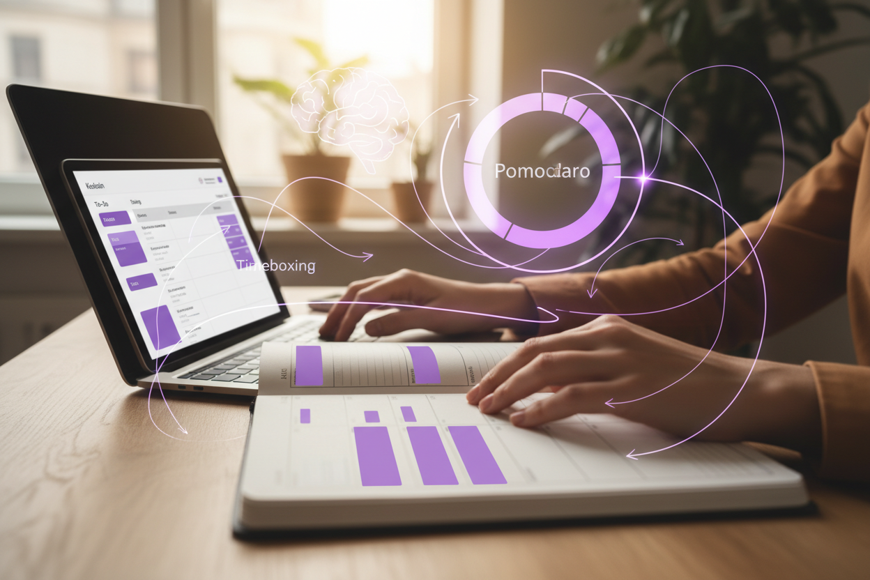 Zeitmanagement-Methoden kombinieren: Dein perfekter Produktivitäts-Mix