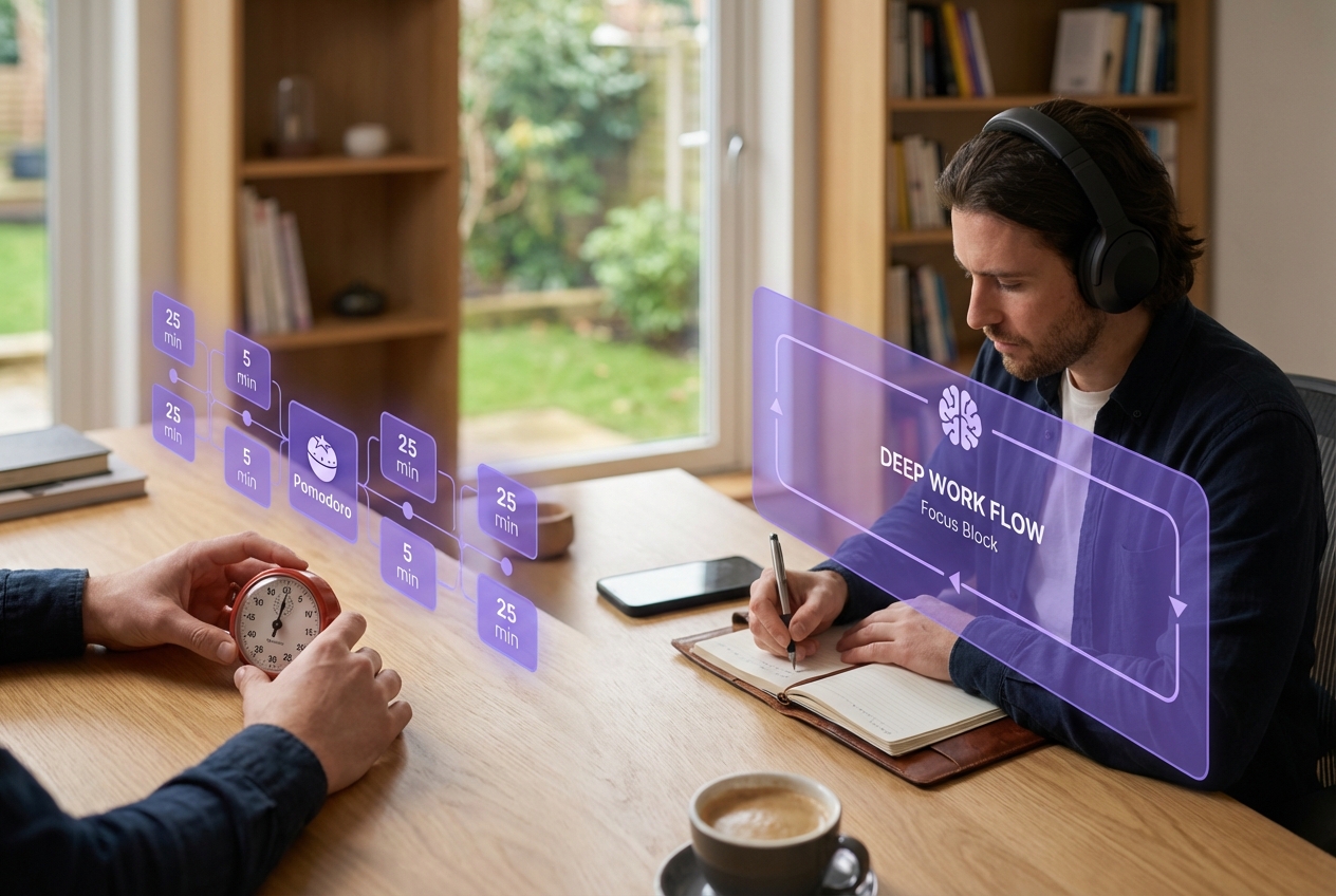 Pomodoro-Technik vs. Deep Work: Welche Methode passt zu dir?